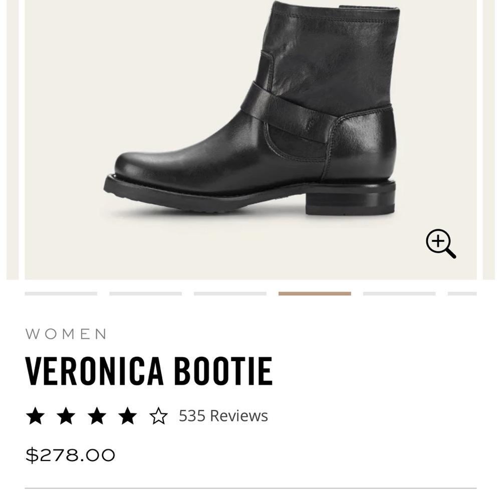 Frye Black Booties - image 8